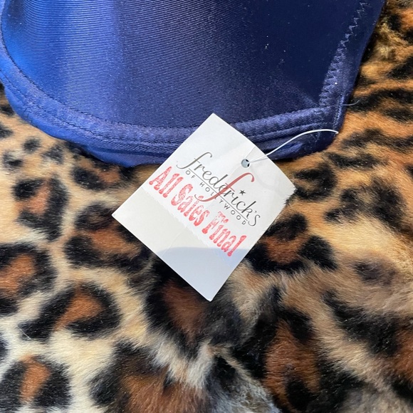 FREDERICKS Hollywood Exxtreme Cleavage Bra 38C NAVY - Picture 5 of 6